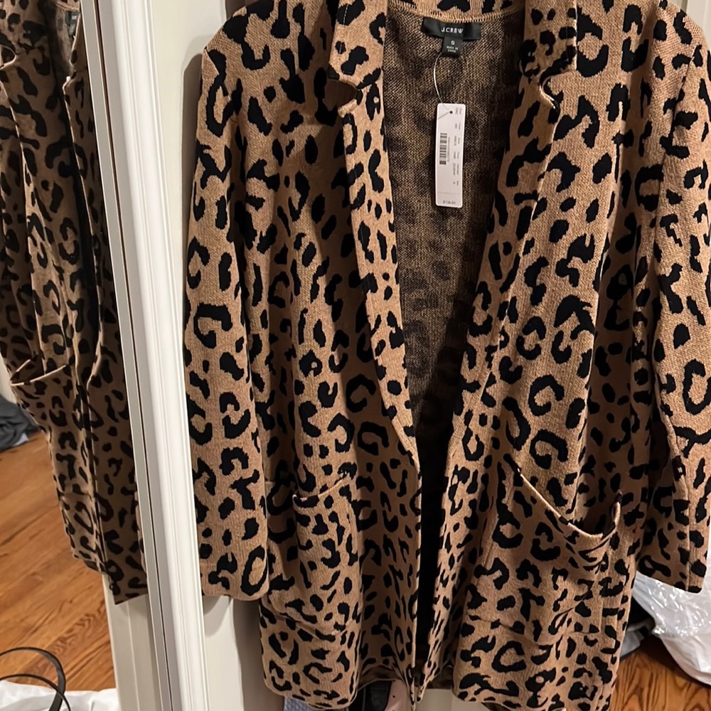 New with tags JCrew sweater blazer size small